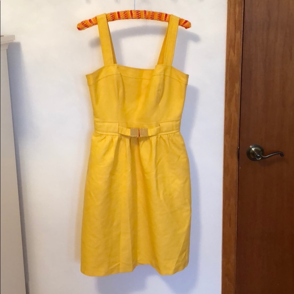 Vintage yellow dress!